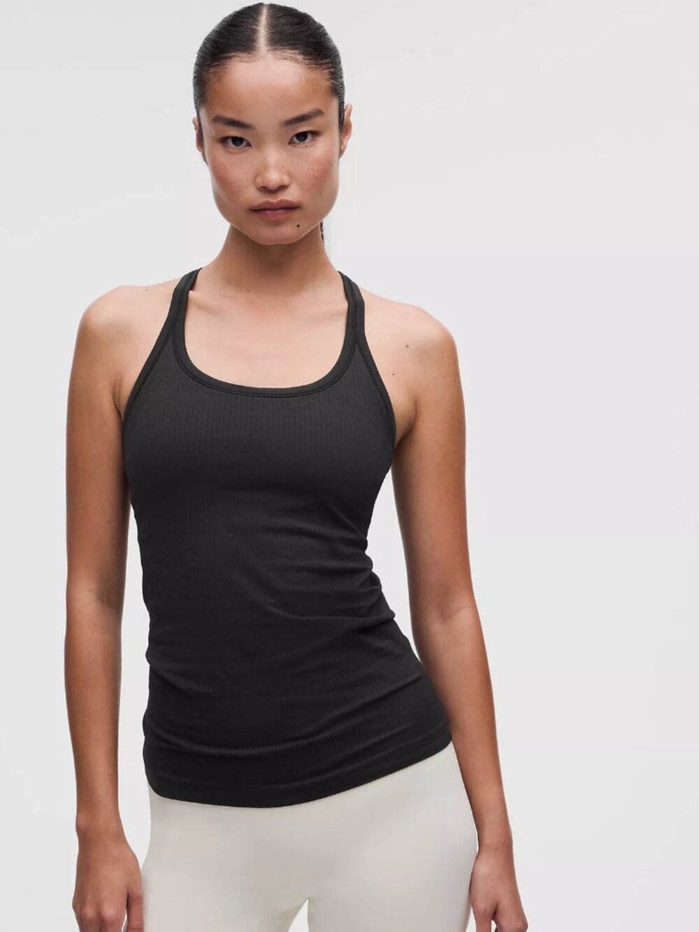 Lululemon Ebb to Street Tank Top, Black, Size 10